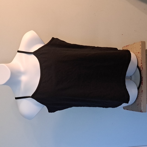 Roaman's | Tops | Roamans Shelf Bra Cami In Black And White | Poshmark